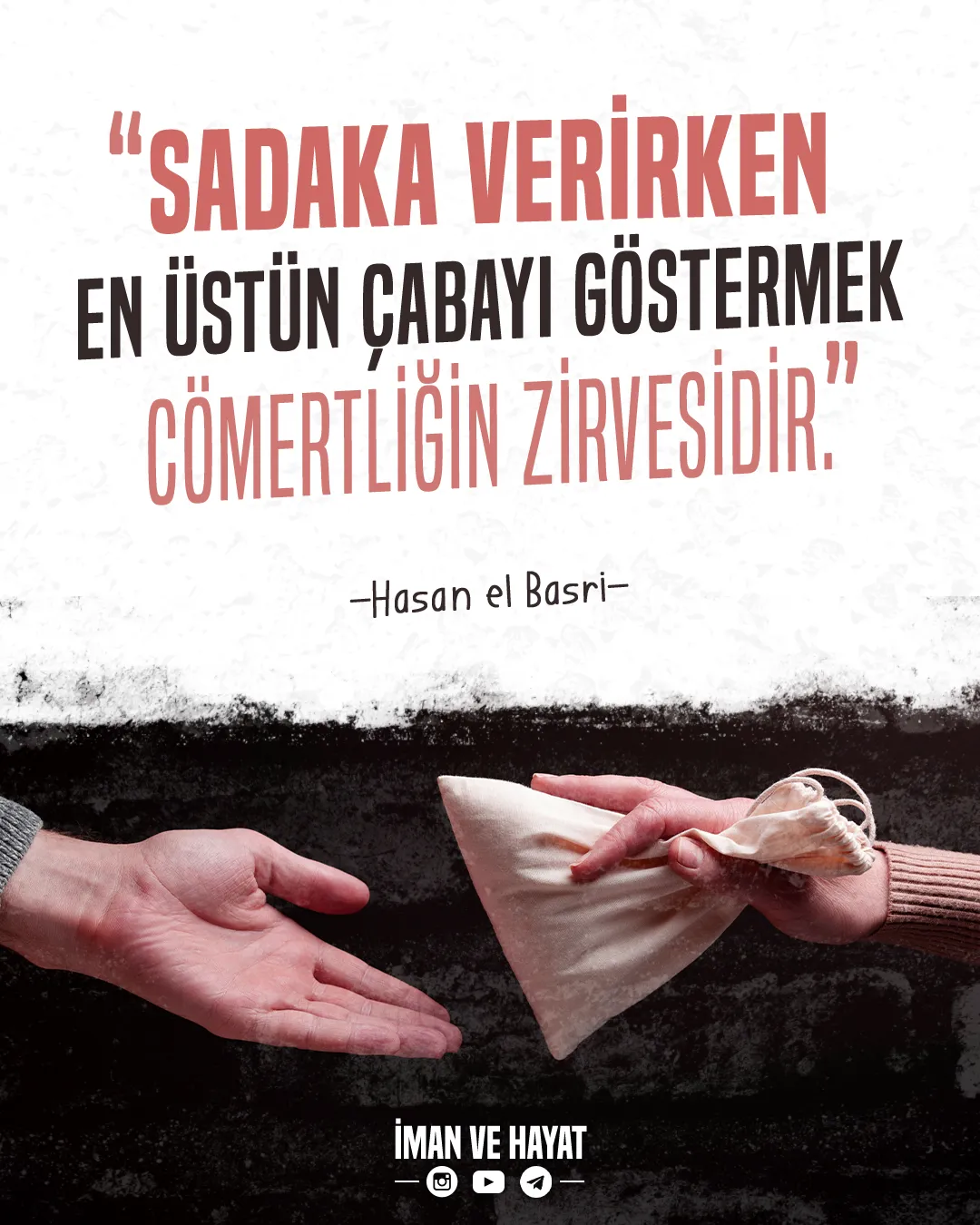 Hasan El Basri cömertlik