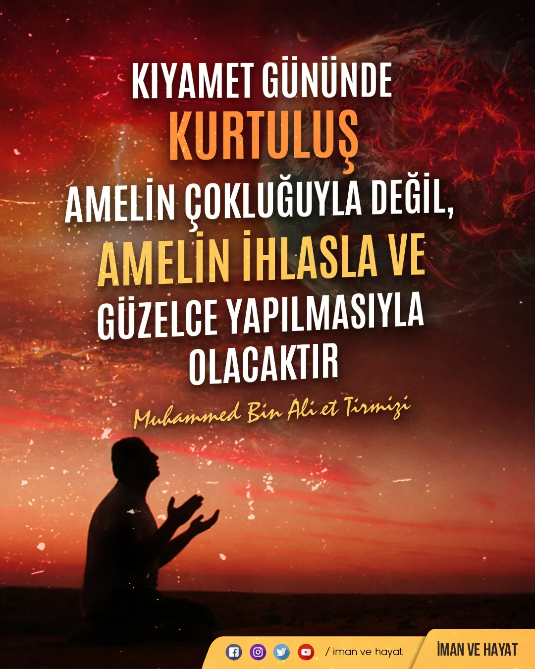 kıyamet günü kurtuluş